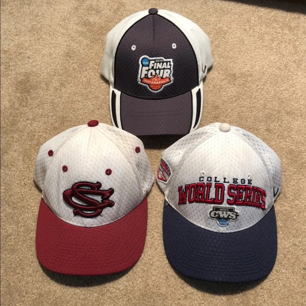College World Series and Final Four Hats